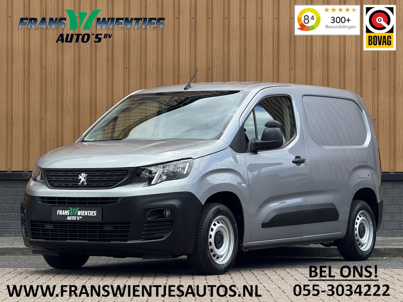 Peugeot Partner - 1.5 BlueHDI Premium | Apple Carplay | Airconditioning | Stop&GO | DAB | Parkeersensoren | - AutoWereld.nl