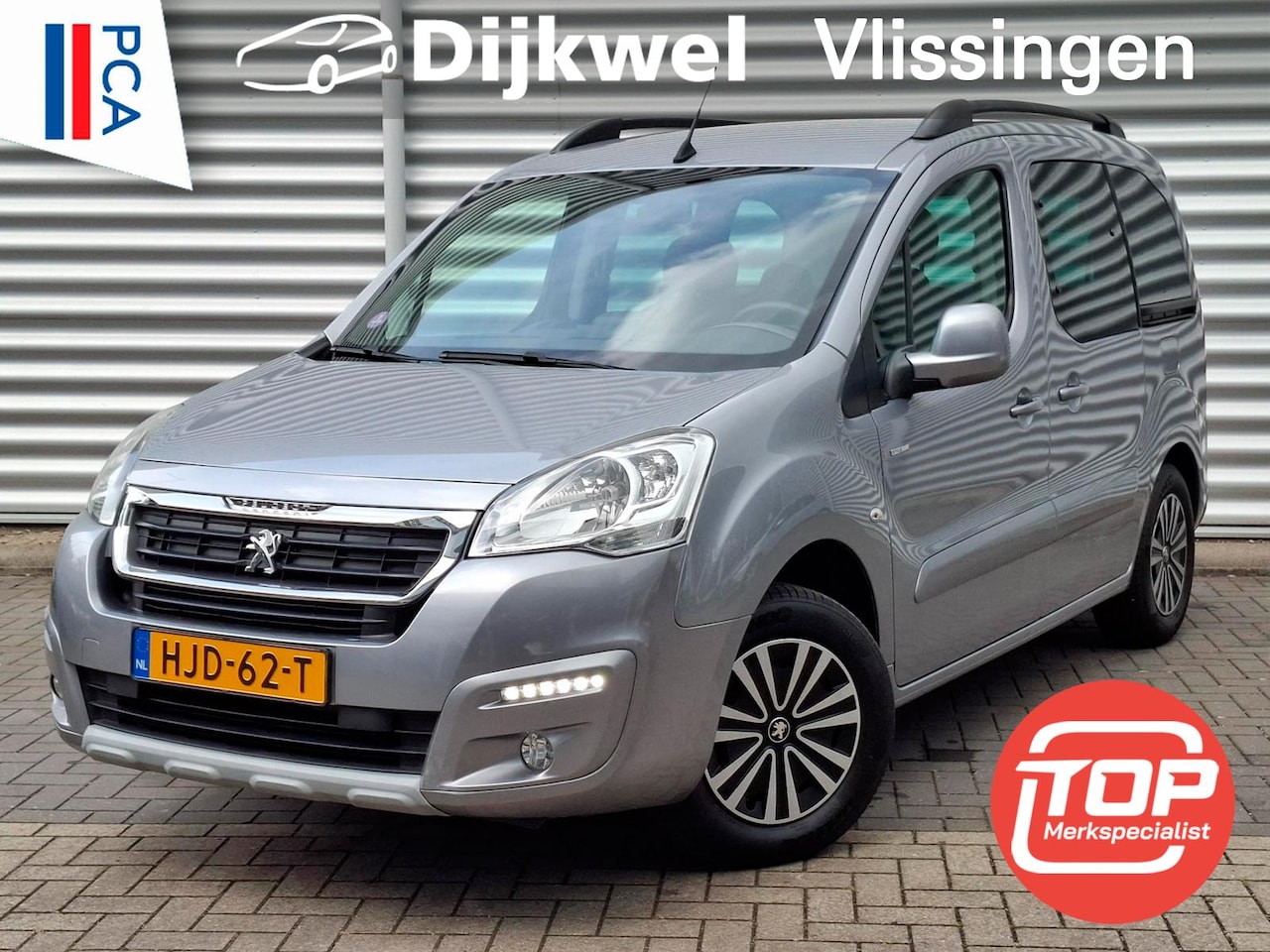 Peugeot Partner Tepee - MPV 110 Style Airco/Nav/Trekhaak - AutoWereld.nl