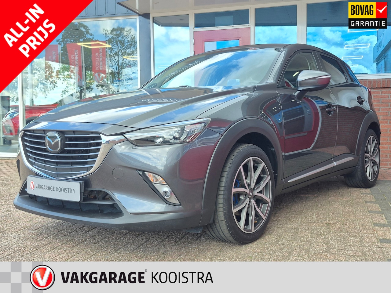 Mazda CX-3 - 2.0 Sports-Line 120 GT-M|Camera|Navi|Bose|Head-up - AutoWereld.nl