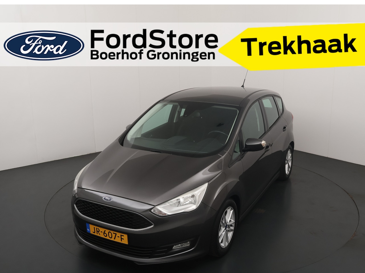 Ford C-Max - Ecoboost 125 pk Trend | Trekhaak | Hoge zit | Parkeersens. achter | Navigatie | Cruise | 1 - AutoWereld.nl