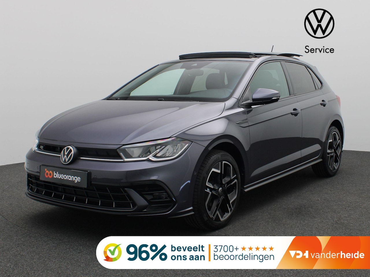 Volkswagen Polo - 1.0 TSI R-Line Edition 95PK DSG Pano-Schuifdak, Keyless, Side Assist, Adaptieve Cruise Con - AutoWereld.nl