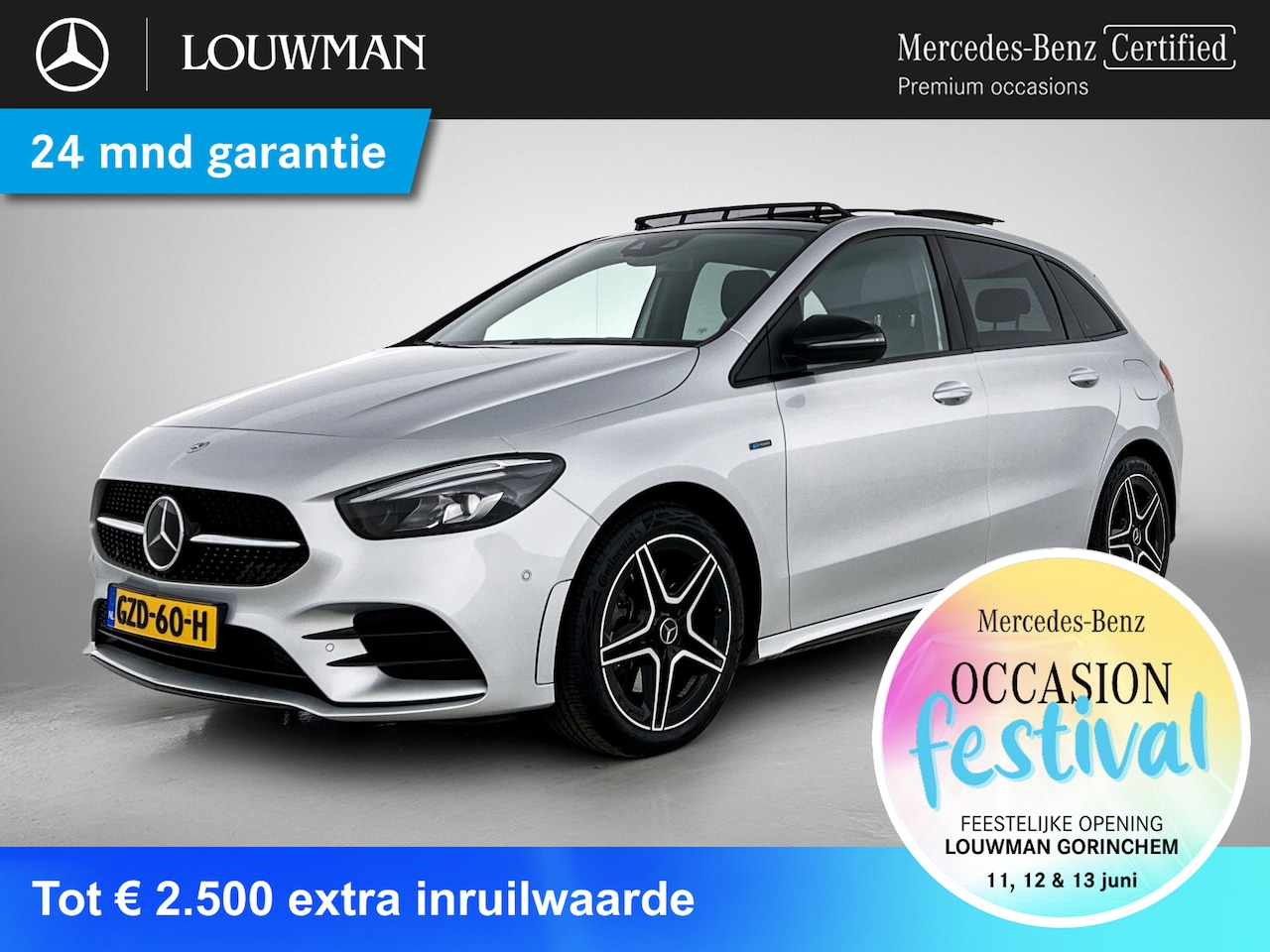 Mercedes-Benz B-klasse - 250 e AMG Plug-In Hybride | AMG Styling | Night Pakket | Panorama Schuif-Kanteldak | Distr - AutoWereld.nl