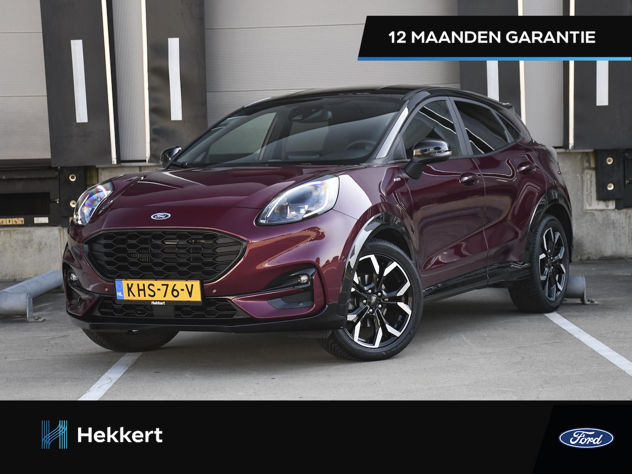 Ford Puma - ST-Line X Vived Ruby Edition 1.0 EcoBoost Hybrid 125pk Automaat ADAPT.CC | DODE HOEK | WIN - AutoWereld.nl