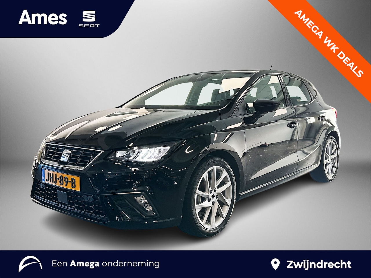 SEAT Ibiza - 1.0 95pk EcoTSI FR App-Connect | Cruise Control | Parkeersensoren Vóór & Achter - AutoWereld.nl