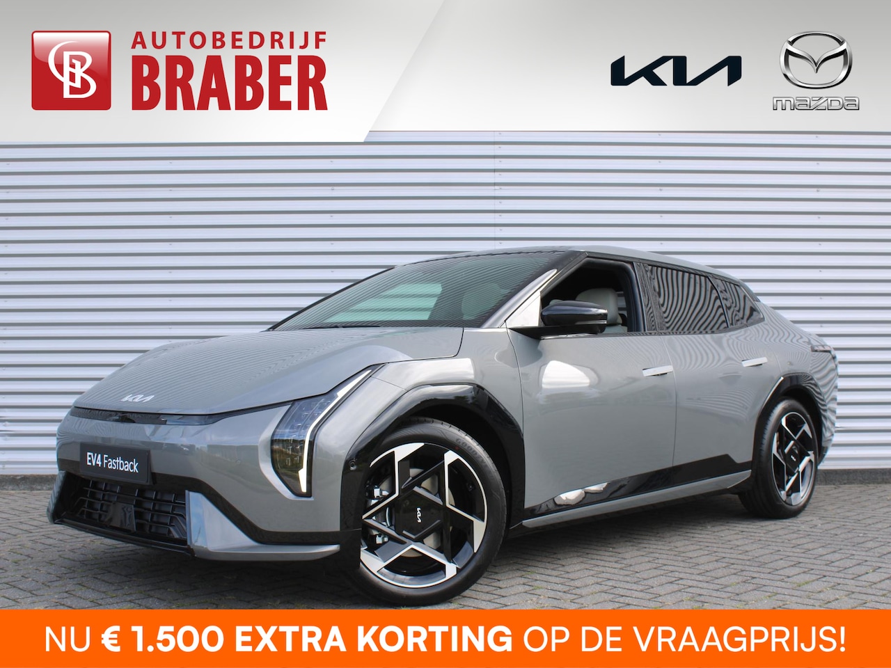 Kia EV4 Fastback - GT-Line Business Edition 81.4 kWh | Nieuw | Direct leverbaar | Actieradius tot 612 km (WLT - AutoWereld.nl