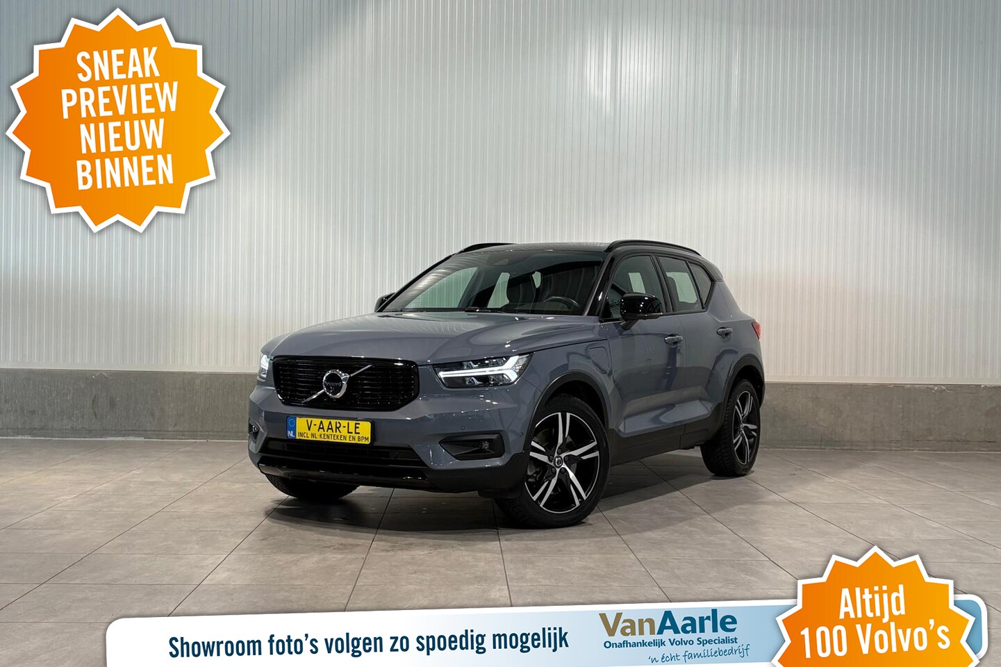Volvo XC40 - T4 Aut. Plug-in Hybrid R-Design 360camera Leder Panoramadak 211pk - AutoWereld.nl