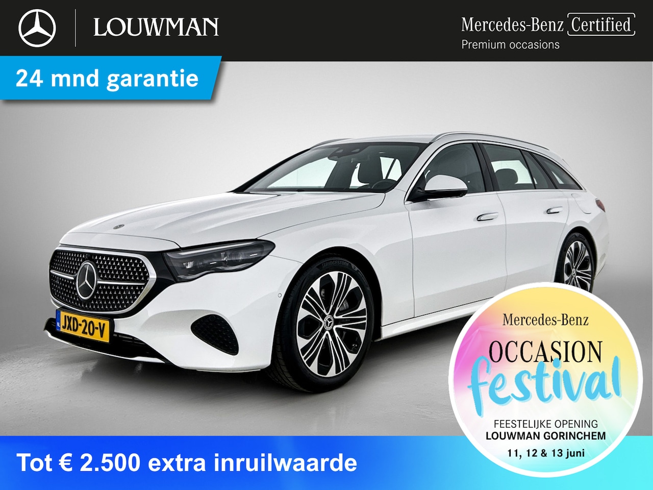 Mercedes-Benz E-klasse Estate - 300 e Luxury Line Plug-In Hybride Trekhaak | Rijassistentiepakket plus | Parkeerpakket met - AutoWereld.nl