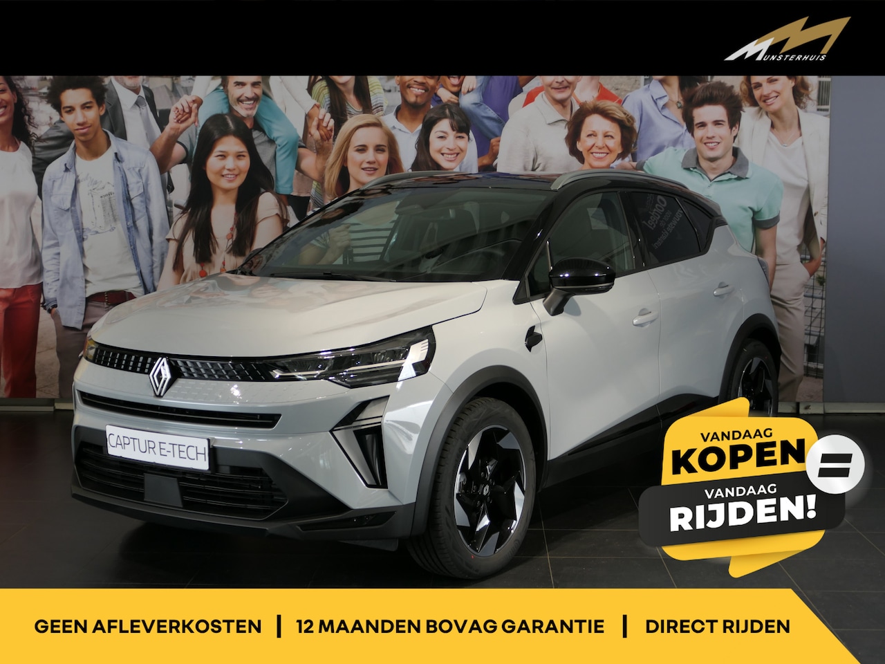 Renault Captur - 1.8 E-Tech full hybrid 160 techno - Stoel en stuurverw - Adaptive cruise - Apple carplay/ - AutoWereld.nl