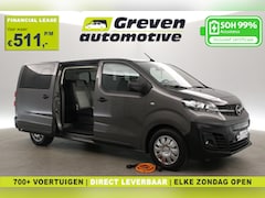Opel Vivaro-e - 75 kWh L3H1 | DC | 9 Zits | Snelladen | SOH 99% | Airco | Cruise | Camera | Carplay