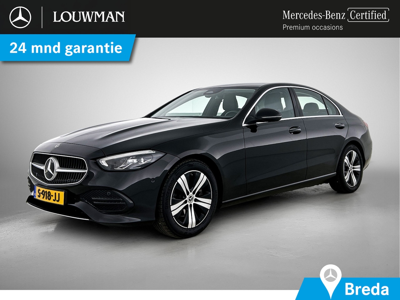 Mercedes-Benz C-klasse - 180 Luxury Line | Achteruitrijcamera | Trekhaak | Dodehoekassistent | Sfeerverlichting | I - AutoWereld.nl
