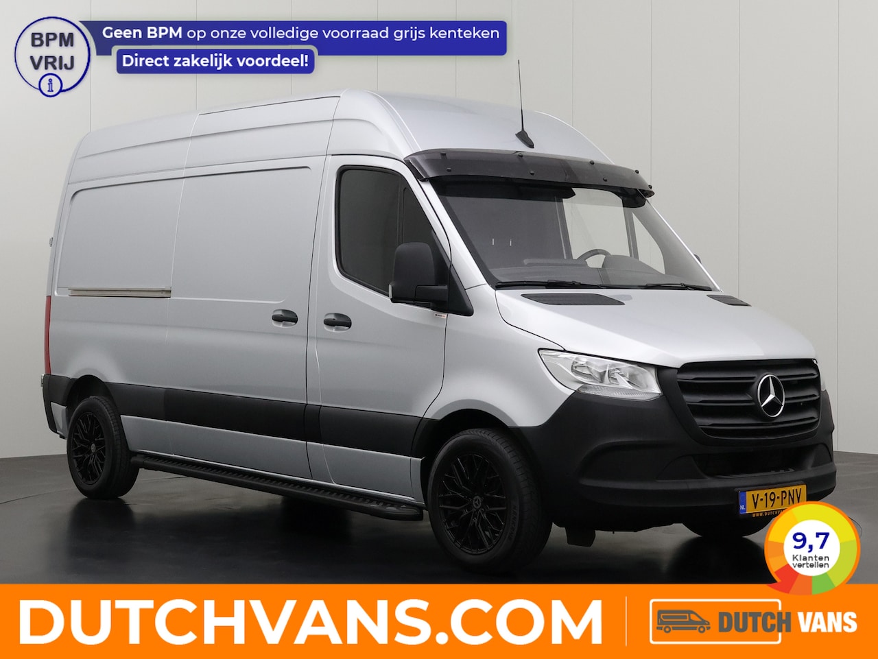 Mercedes-Benz Sprinter - 9G-Tronic Automaat L2H2 | Multimedia | Camera | Airco | Cruise | Zonnescherm - AutoWereld.nl