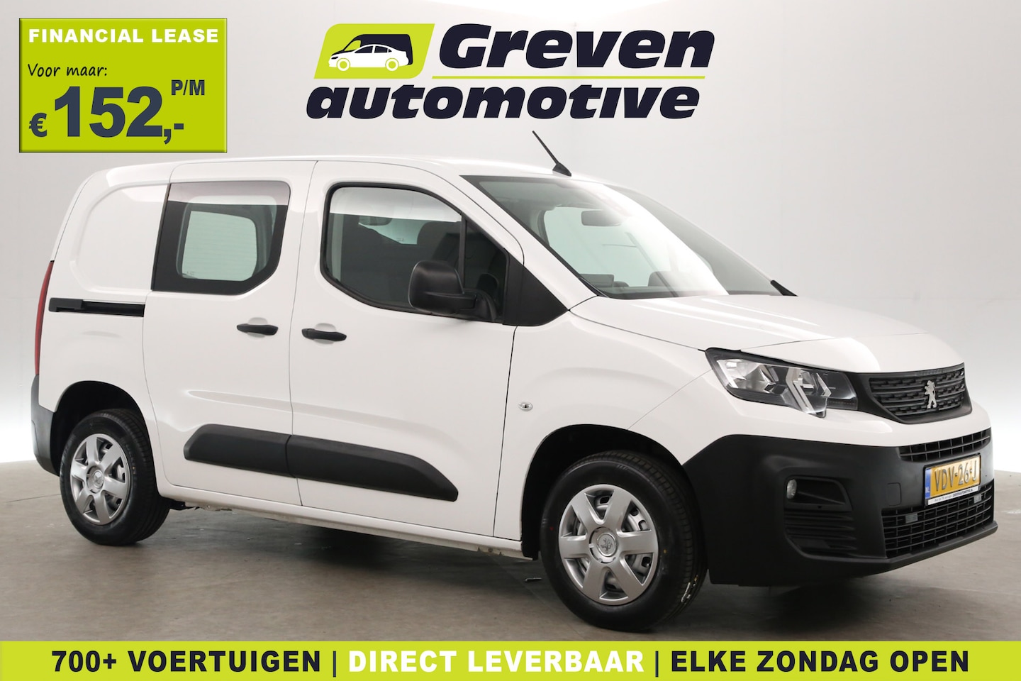 Peugeot Partner - 1.5 BlueHDI | Airco | Cruise | Carplay | Parkeersens. - AutoWereld.nl