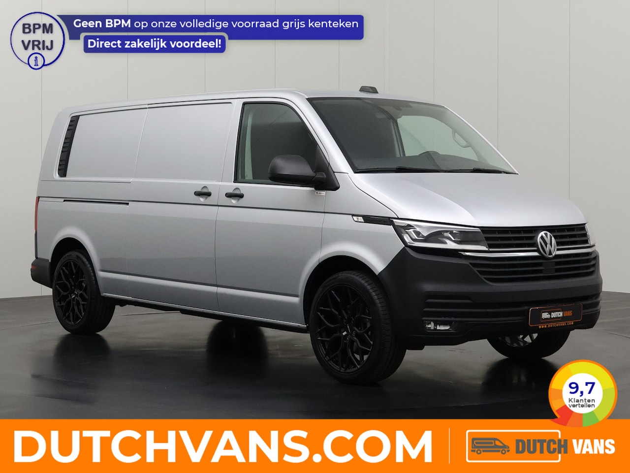Volkswagen Transporter - 2.0TDi 150PK DSG Automaat Lang Business | Multimedia | Airco | Cruise | Betimmering - AutoWereld.nl