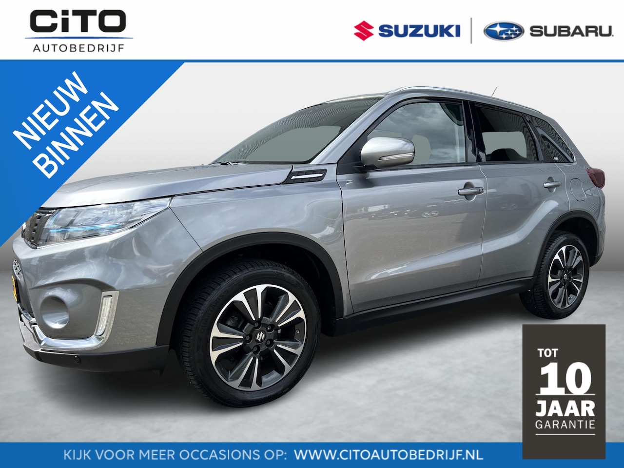Suzuki Vitara - 1.4 Boosterjet Style Smart Hybrid Meest Luxe uitvoering| All season banden - AutoWereld.nl