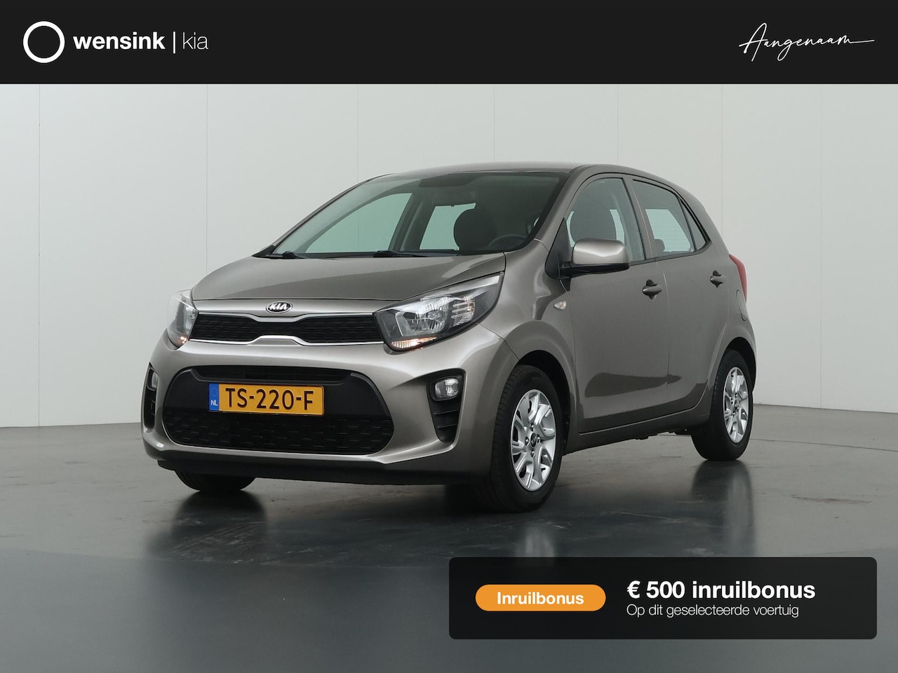 Kia Picanto - 1.0 CVVT ComfortPlusLine Navigator | Cruise Control | Airco | Navigatiesysteem | Parkeerca - AutoWereld.nl