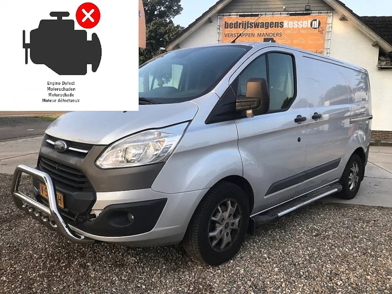 Ford Transit Custom - 270 2.0 TDCI 96 kW Euro 6 Motorschade L1H1 AC - AutoWereld.nl