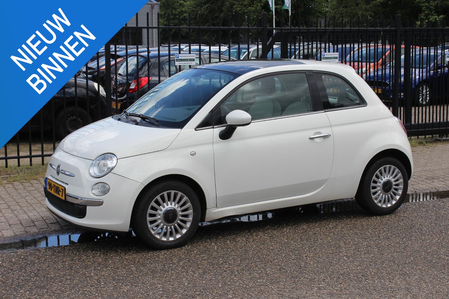 Fiat 500 - 0.9 TwinAir Lounge 0.9 TwinAir Lounge, Airco! - AutoWereld.nl