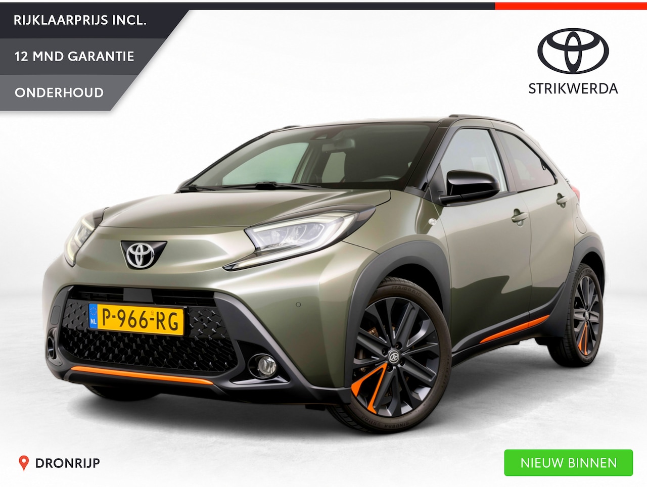 Toyota Aygo X - 1.0 VVT-i MT Limited | JBL | Stoelverw. | Keyless | Half-leer | PDC V+A | ACC | Climate - AutoWereld.nl