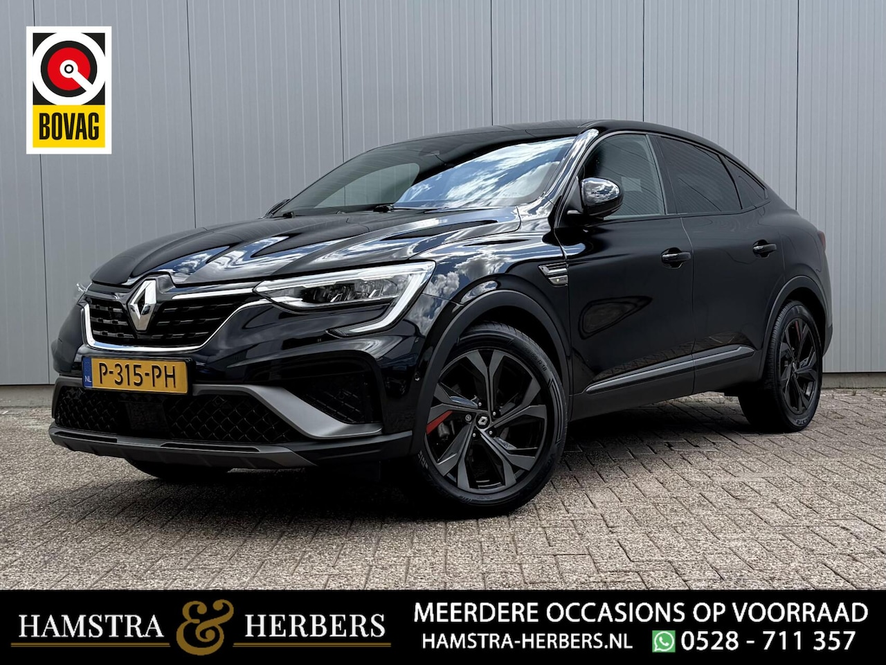 Renault Arkana - 1.6 E-Tech Hybrid 145 R.S. Line zwart - AutoWereld.nl