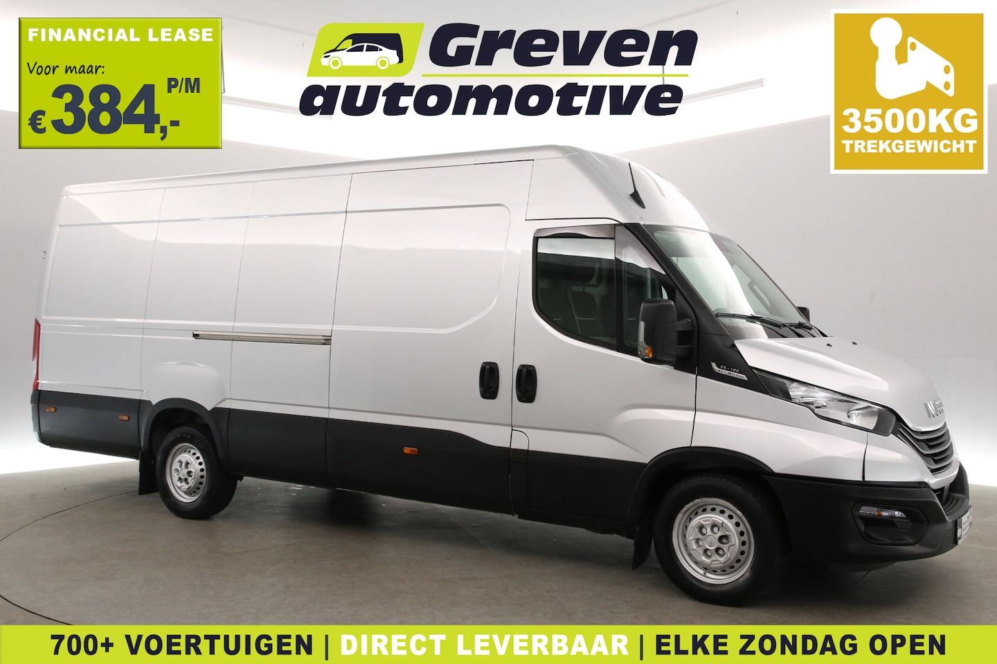 Iveco Daily - 35S16A8 157PK L3H2 | 3500KG Trekgew. | Trekhaak | Luchtvering | Aut. | Camera | Clima | 3 - AutoWereld.nl