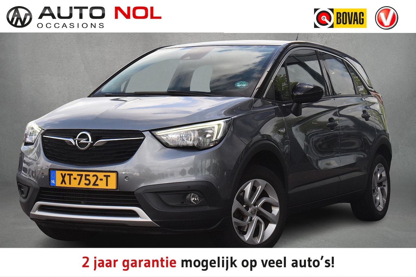 Opel Crossland X - 1.2 Turbo Ultimate | AppleCarplay | Cruise | ParkSen. Voor- en Achter | Airco | 16' LM Vel - AutoWereld.nl