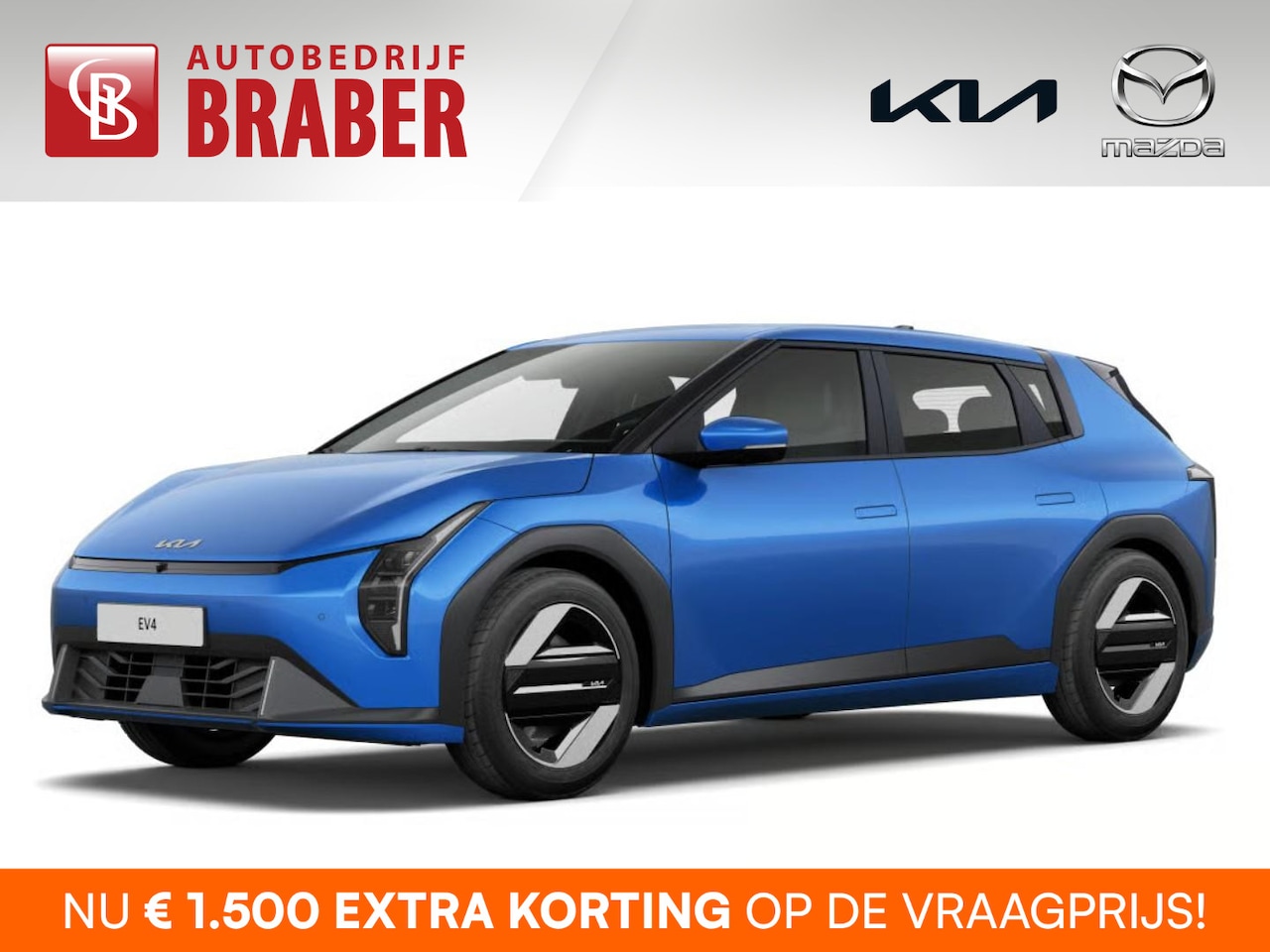 Kia EV4 - Plus 58.3 kWh | Nieuw | Direct leverbaar | Actieradius tot 440 km (WLTP) | 18% bijtelling - AutoWereld.nl