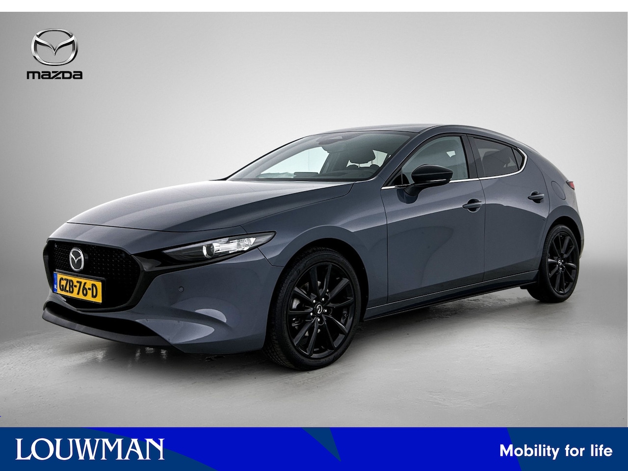 Mazda 3 - 2.0 e-SkyActiv-X M Hybrid 186 Homura | Stoelverwarming | Carplay Anroid Auto | - AutoWereld.nl