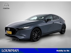 Mazda 3 - 3 2.0 e-SkyActiv-X M Hybrid 186 Homura | Stoelverwarming | Carplay Anroid Auto |
