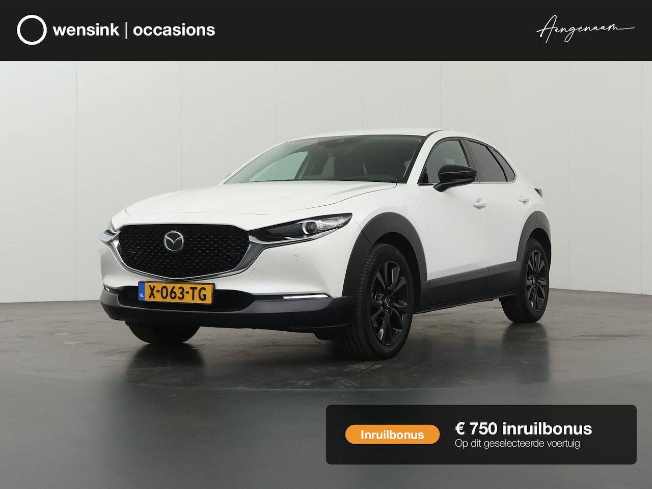 Mazda CX-30 - 2.0 e-SkyActiv-G M Hybrid Sportive | Trekhaak | Dodehoekdetectie | HUD | Apple Carplay/And - AutoWereld.nl