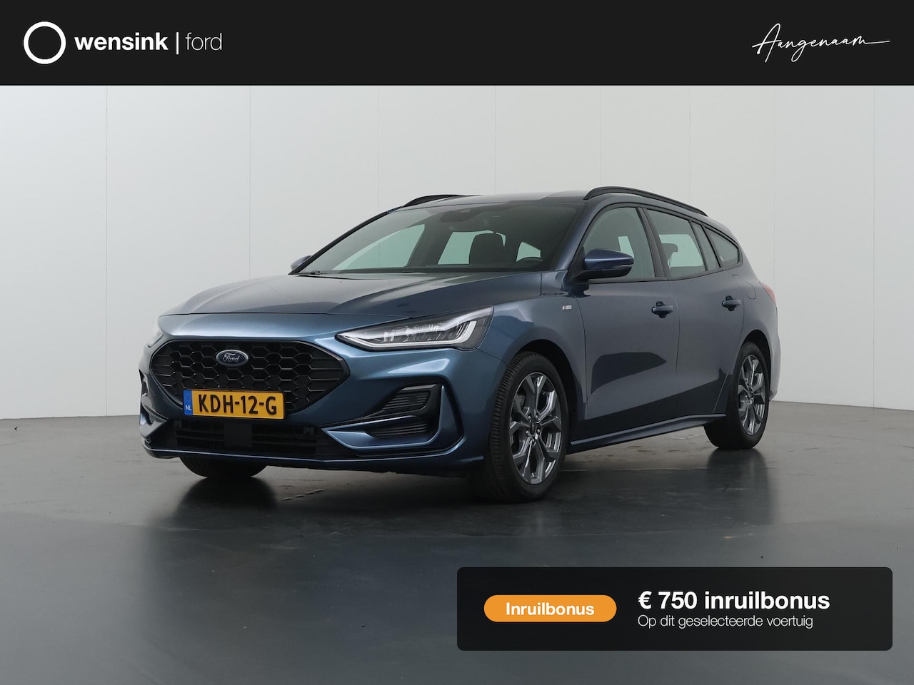 Ford Focus Wagon - 1.0 EcoBoost Hybrid ST Line | Parkeercamera | Climate Control | Navigatie | Cruise Control - AutoWereld.nl