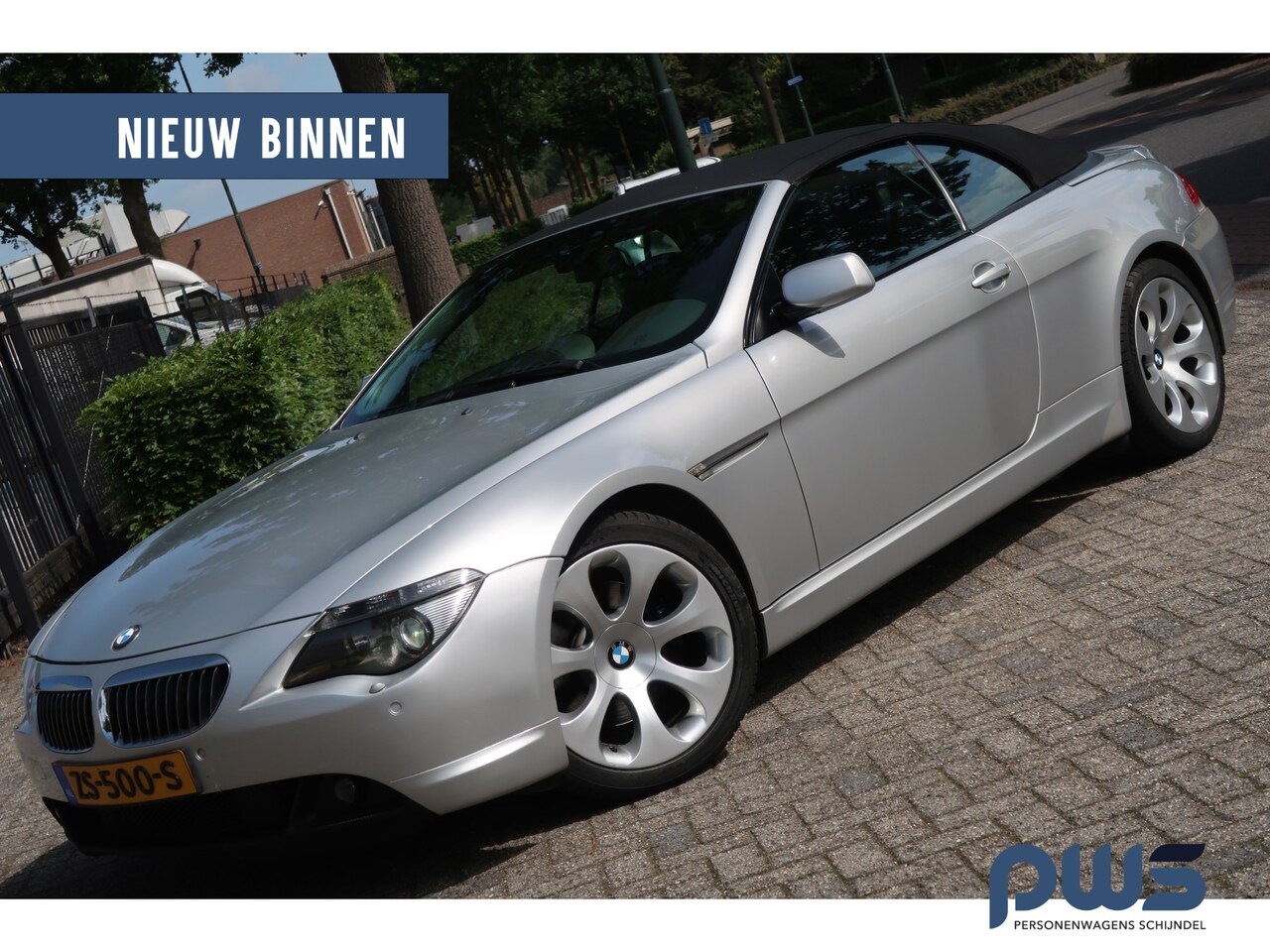 BMW 6-serie Cabrio - 645Ci S Full Option / Youngtimer / 8 cil. / Carplay - AutoWereld.nl