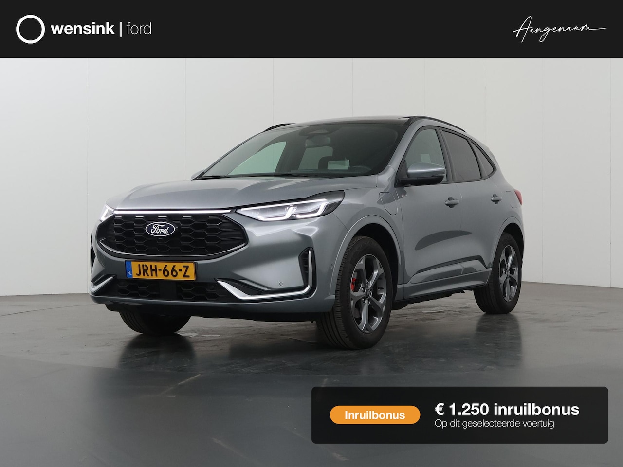 Ford Kuga - 2.5 PHEV ST-Line X | Elekt. inklapbare Trekhaak | Panoramadak | Winterpakket | Head Up | M - AutoWereld.nl