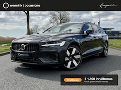 Volvo V60 - 2.0 T8 Plug-in hybrid AWD Ultra Dark | SOH 100% | Stoelverwarming V+A | Panoramadak | Appl
