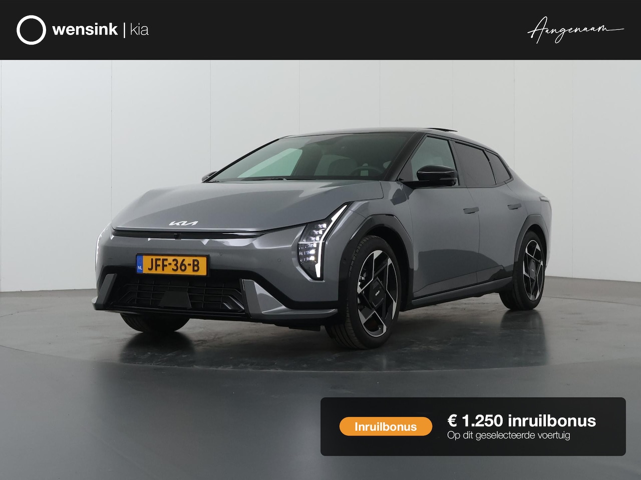 Kia EV4 Fastback - GT-PlusLine 81.4 kWh | Trekhaak | Panoramaschuifdak | Head-up display | Stoelventilatie vo - AutoWereld.nl