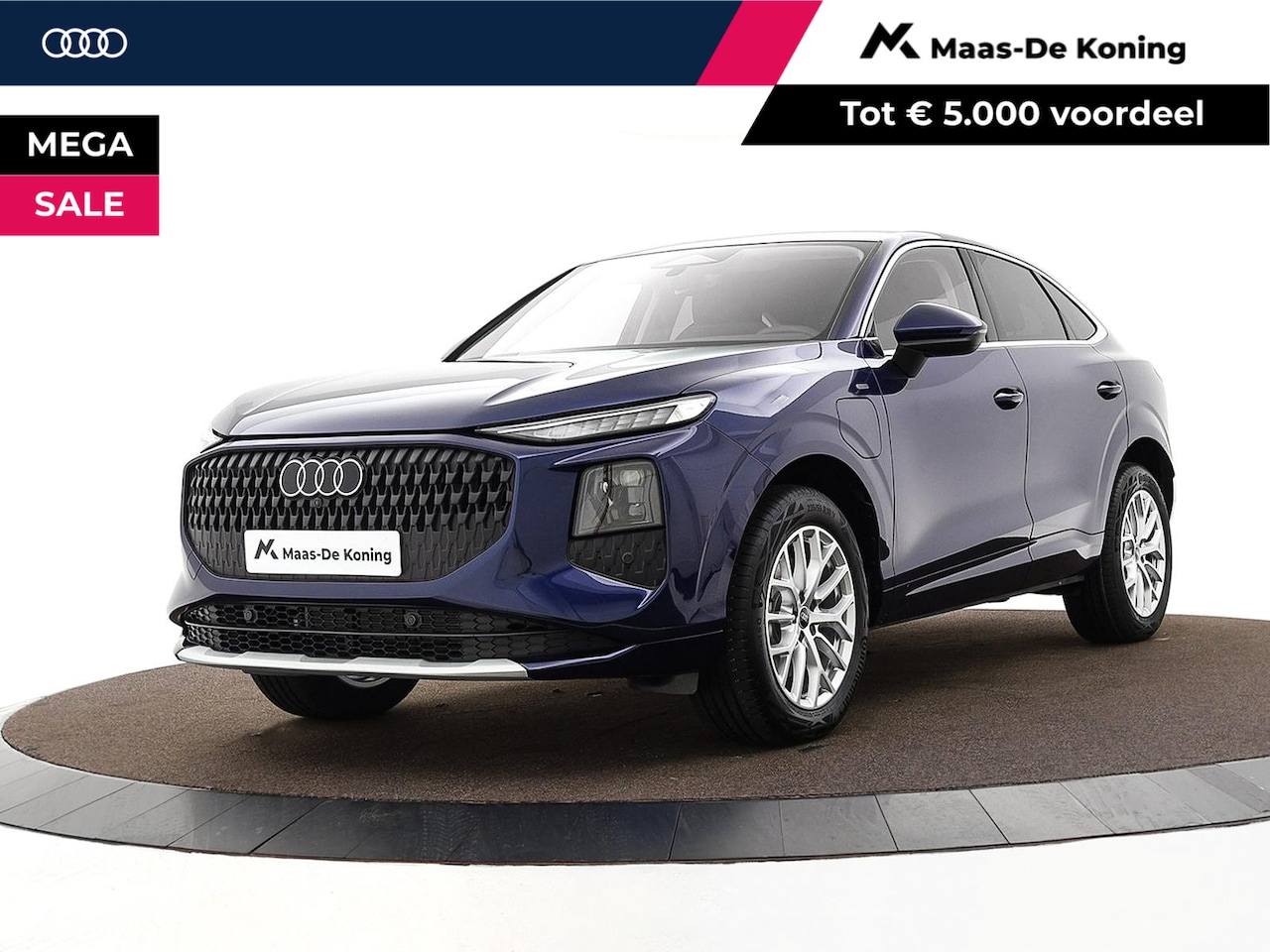 Audi Q3 Sportback - 1.5 TFSI e-hybrid Advanced edition 272 PK · Techniekpakket plus · Privacy glas · Trekhaak - AutoWereld.nl