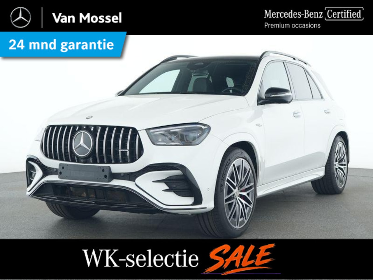 Mercedes-Benz AMG GLE - 53 Hybrid 4MATIC+ / Panoramadak/ Night/ 22 inch/ Rijassistentie/ Warmtecomfort paket/ Wint - AutoWereld.nl