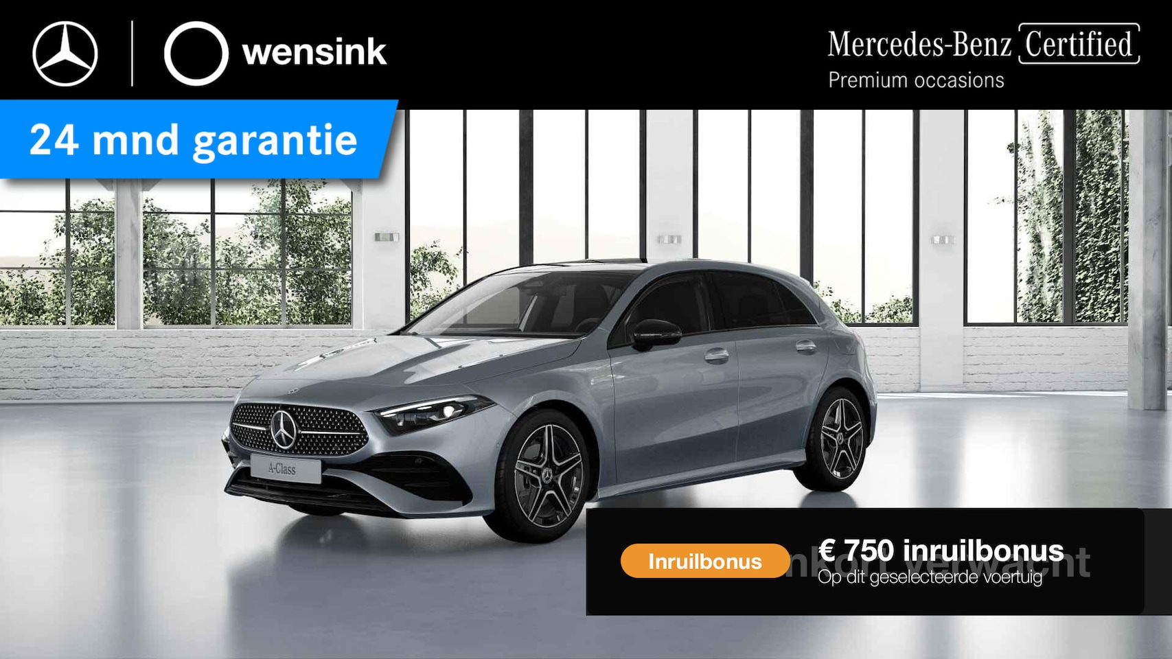 Mercedes-Benz A-klasse - 180 Business Solutions AMG | Panoramadak | Widescreen | Sfeerverlichting | Achteruitrijcam - AutoWereld.nl