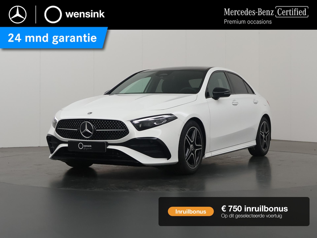Mercedes-Benz A-klasse - 180 Limousine Star Edition AMG Line | Panoramadak| Nightpakket | Apple Car Play |18-Inch | - AutoWereld.nl