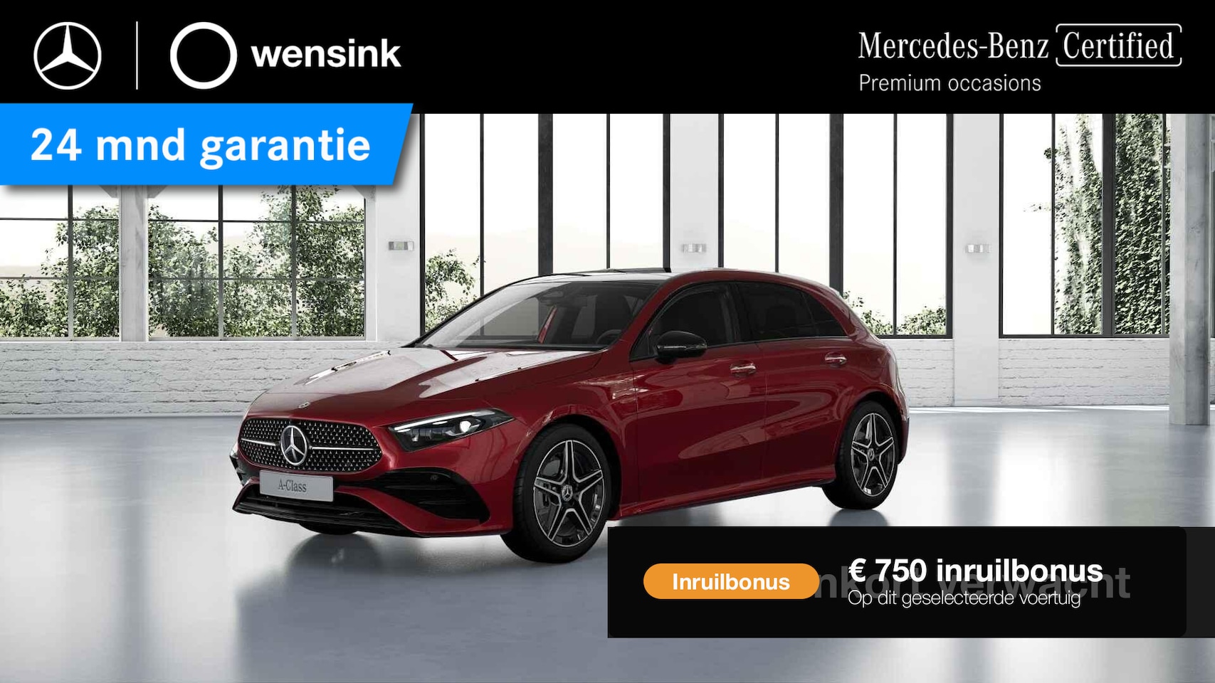 Mercedes-Benz A-klasse - 180 Business Solution AMG | Night | Panoramadak | Multibeam | Widescreen | Achteruitrijcam - AutoWereld.nl