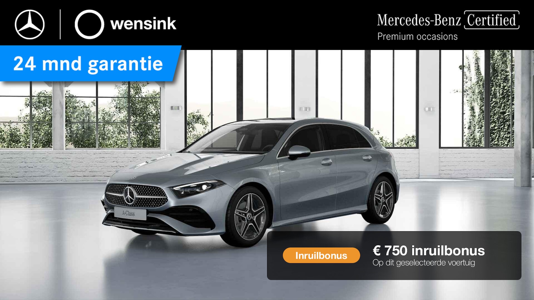 Mercedes-Benz A-klasse - 180 Business Solution AMG | Panoramadak | Stoelverwarming | Sfeerverlichting | - AutoWereld.nl