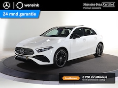 Mercedes-Benz A-klasse - 250 e Star Edition AMG Line | Night | Panoramadak | Multispaaks AMG velgen| Widescreen | S