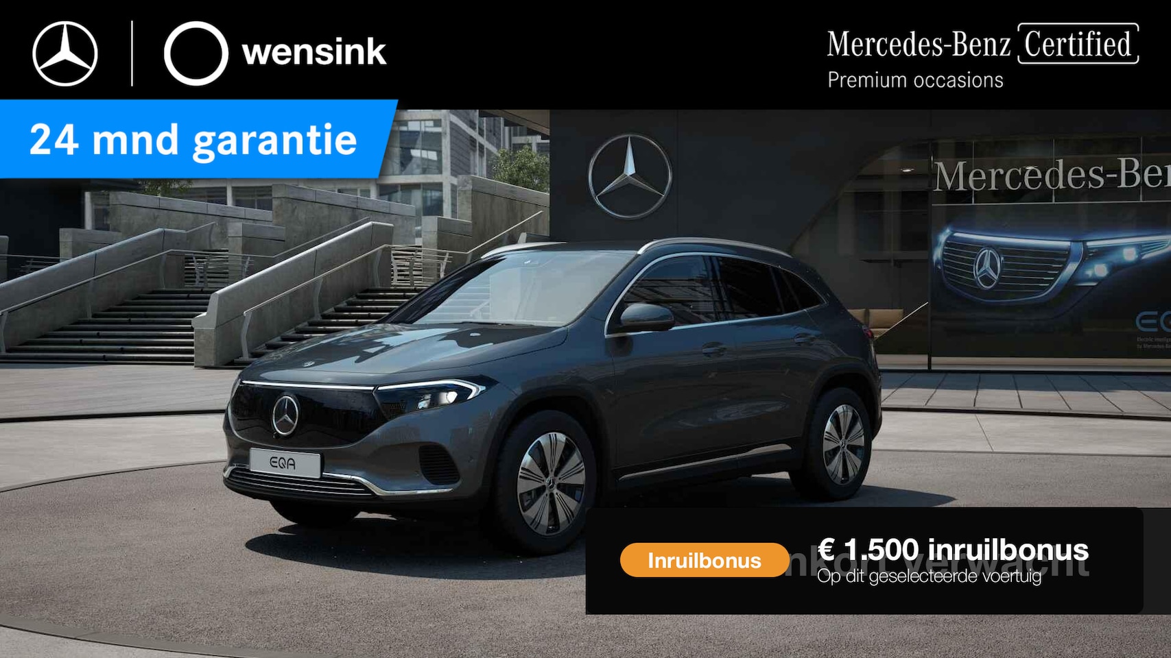 Mercedes-Benz EQA - 250+ Luxury Line 71 kWh | Winter pakket | Distronic | 360 camera | Getint glas | - AutoWereld.nl
