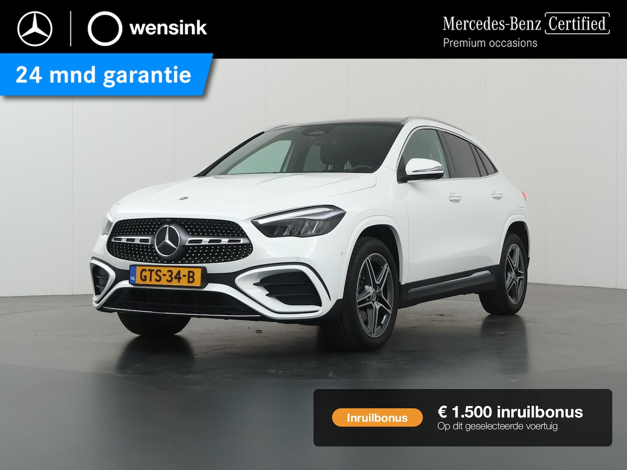 Mercedes-Benz GLA-Klasse - 250 e Star Edition AMG Line | Panoramadak | Stoelverwarming | Widescreen | Achteruitrijcam - AutoWereld.nl