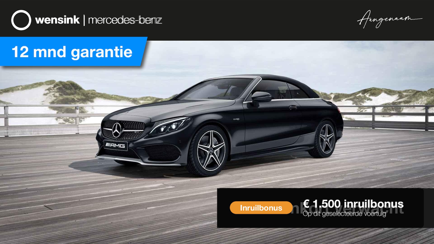 Mercedes-Benz C-klasse Cabrio - AMG 43 4MATIC | Headup | AirCap | Memory | AirScarf | Sfeerverlichting | Achteruitrijcamer - AutoWereld.nl