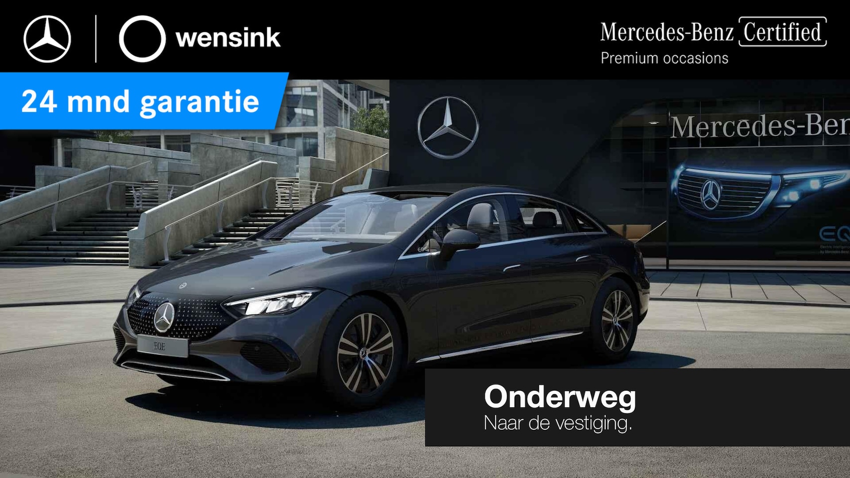 Mercedes-Benz EQE - 350+ Luxury Line 91 kWh | Beige interieur | Burmester | Achterasbesturing | Stoelverwarmin - AutoWereld.nl