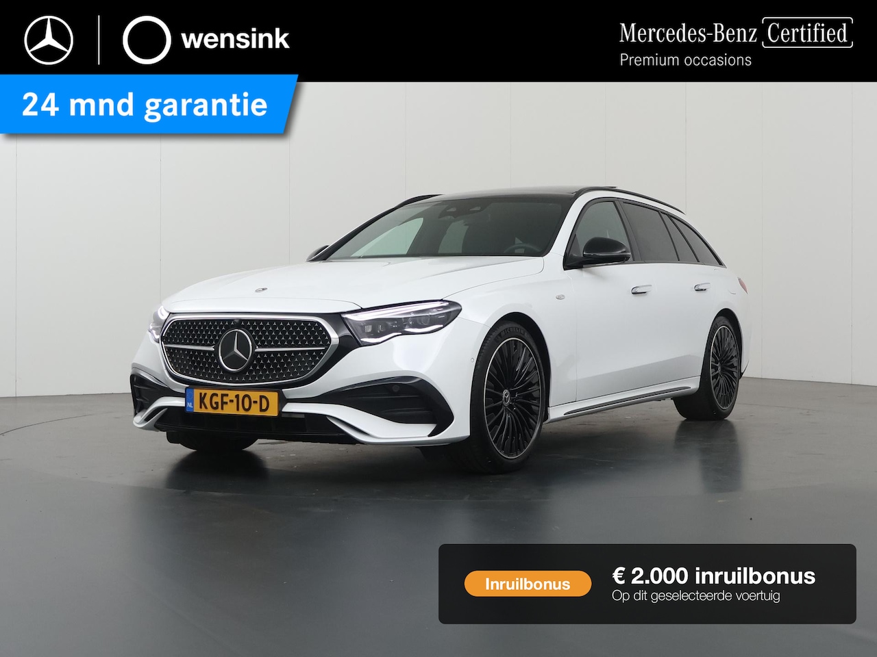 Mercedes-Benz E-klasse Estate - 300 e AMG Night | Superscreen | Rijassistentiepakket | Panoramadak | Premium pakket | Lede - AutoWereld.nl
