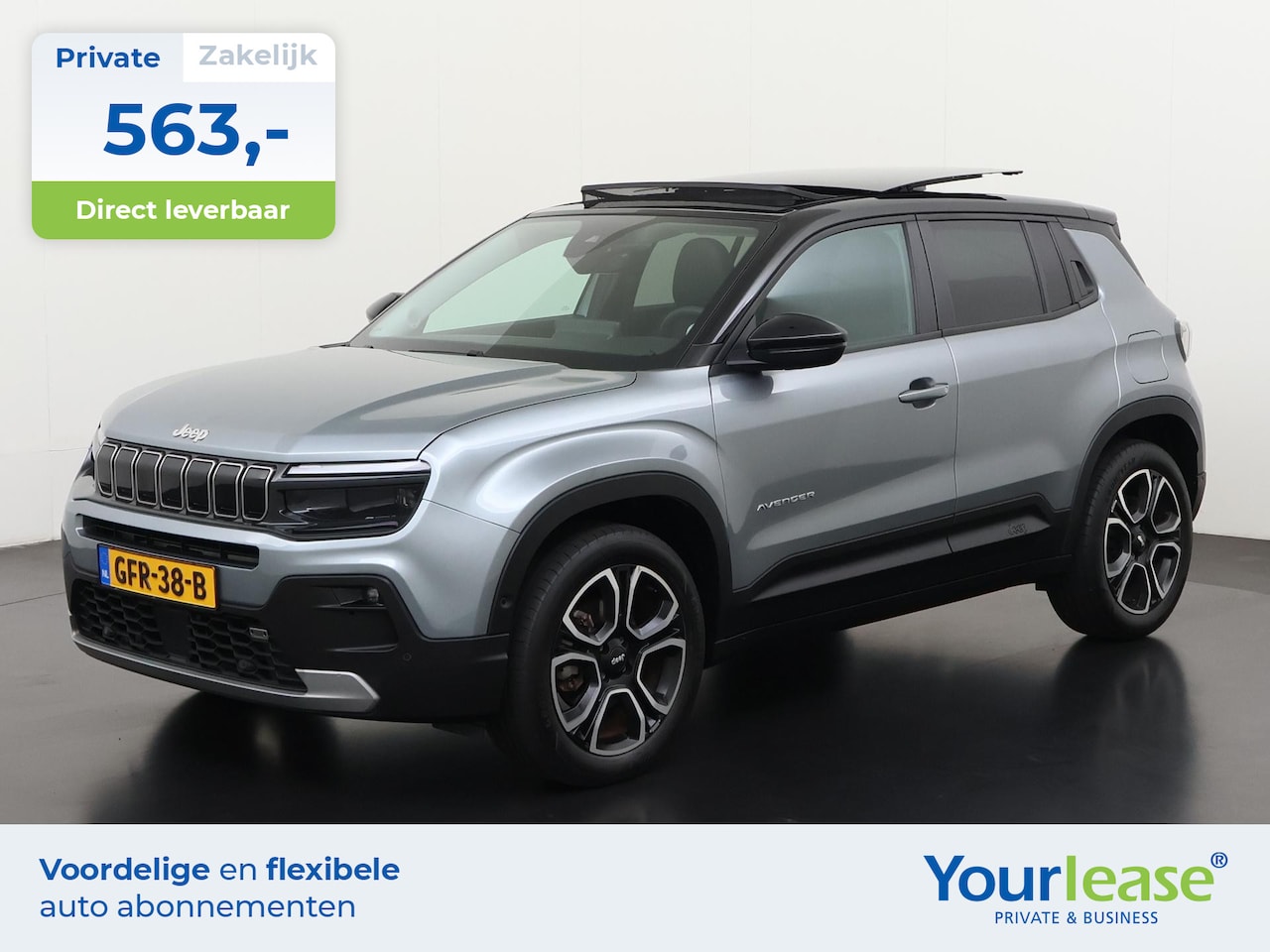 Jeep Avenger - 1.2 e-Hybrid Summit | All-in 563,- Private Lease | Direct uit voorraad - AutoWereld.nl