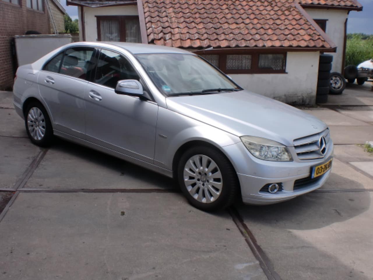 Mercedes-Benz C-klasse - 1.8 C180 K ELEGANCE SEDAN AUT BJ2008 NAP - AutoWereld.nl
