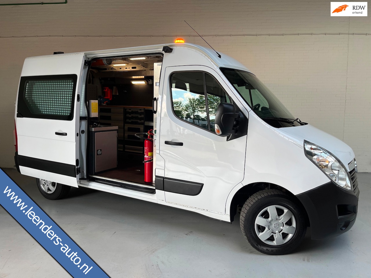 Opel Movano - Servicewagen Automaat 2.3 CDTI BiTurbo 170pk L2H2, 230v Omvormer, BOTT kasten, Standkachel - AutoWereld.nl