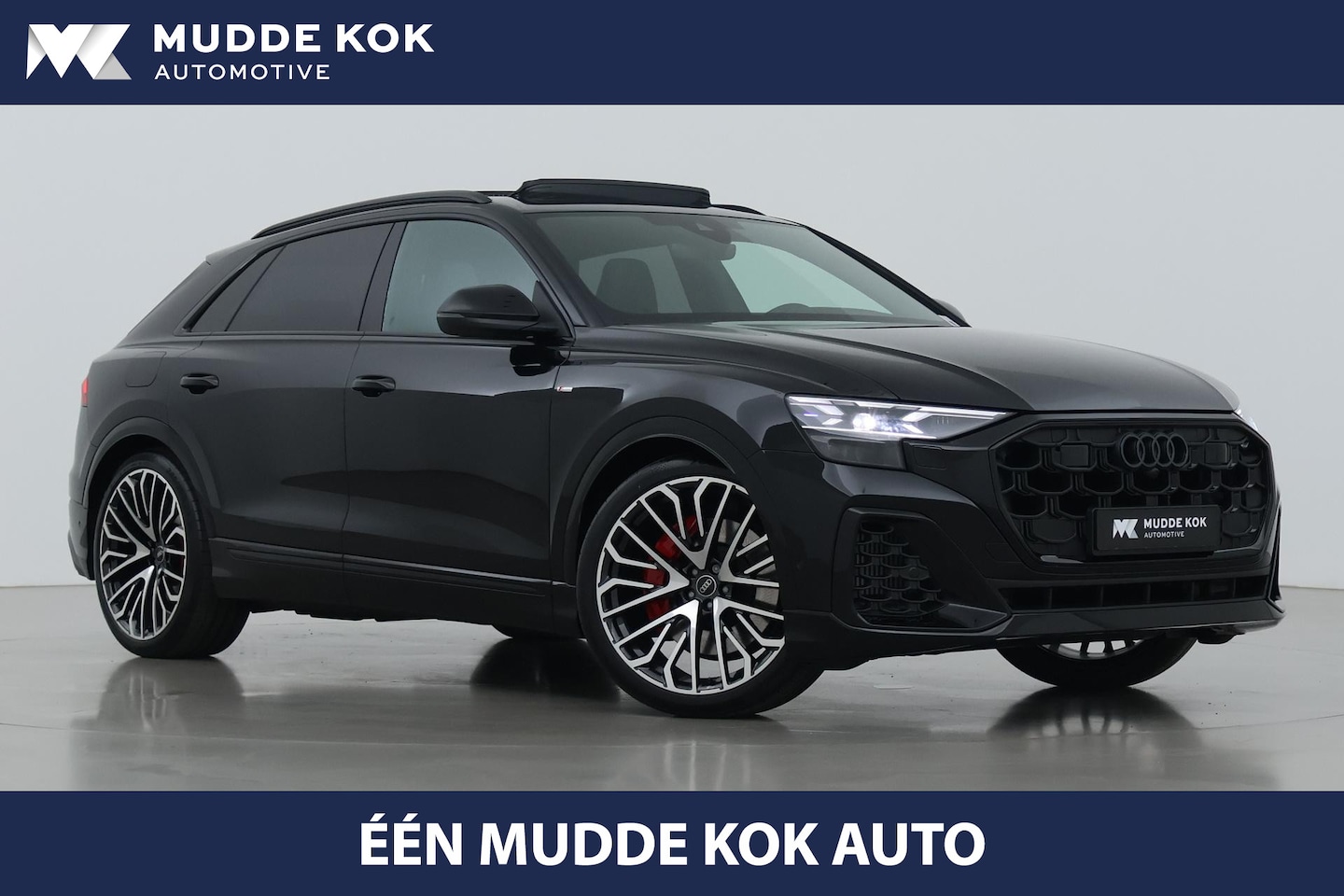 Audi Q8 - 60 TFSI e quattro Pro Line S Competition | Luchtvering | Trekhaak | Massage | Panoramadak - AutoWereld.nl